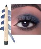 Buy Waterproof Eyeshadow Pencil - Hypoallergenic Long Lasting Crayon & Matte Cream Eye Shadow Stick in Blue Grey B-22 | International Shipping - Buy Online on GoSupps.com