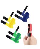 4pcs Soft Fabric Finger Splints for Arthritis Pain Relief and Broken Finger Protection - 4 Colors - Buy Online on GoSupps.com