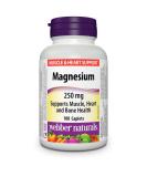 Webber Naturals Magnesium 250mg Caplets - 100 Count - Buy Online on GoSupps.com