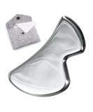 Stainless Steel Muscle Scraper Tool for Pain Relief - Easy to Use Gua Sha Massage Tool | Scar Tissue and Myofascial Release | IASTM Tool for Deep Soft Tissue Therapy - Buy Online on GoSupps.com