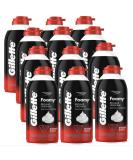 Gillette Foamy Regular Shaving Cream, Pack of 12, 11 oz each - Buy Online on GoSupps.com