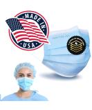 Brightt ASTM Level 3 Face Masks - 4 Ply Disposable Made in USA 50 Packs Elastic Ear Loops for Adults - International Shipping Available - Buy Online on GoSupps.com