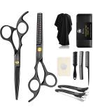 Bozhihong hairdressing scissors set 6.7 inch professional hairstyle set sharp haircut shears with hairdressing clasp effective scissors for women's children hairstyle scissors for family hairdressing salon - Buy Online on GoSupps.com