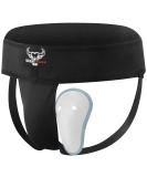 Men's Adjustable Deep Protection Cup for Boxing MMA Taekwondo Jiu Jitsu & Kickboxing - Premium Welding-Absorbing Jockstrap - Buy Online on GoSupps.com