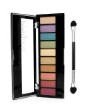 Palladio Eyeland Vibes 10 Count Eyeshadow Palette - Seductive Nudes to Vibrant Hues for Day and Night Looks - Buy Online on GoSupps.com