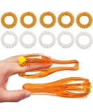 Shop Tianyis 12-Piece Acupressure Rings - Finger Massage Devices for Enhanced Blood Circulation & Wellness - Buy Online on GoSupps.com