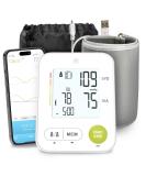 Bluetooth Blood Pressure Monitor - Greater Goods Upper Arm BP Machine for Home Use | Wide Range Cuff (8.7 16.5 in) & Heart Rate Detection - Buy Online on GoSupps.com