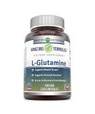 Amazing Formulas L-Glutamine Dietary Supplement 500mg Capsules - Non-GMO & Gluten Free - Immune & Muscular System Support - 250 Count Pack - Buy Online on GoSupps.com