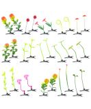 Framendino 30 Pack Bean Sprout Hair Clips - Cute and Funny Flower Plant Hairpins for Women and Girls - Perfect for Home Parties and Everyday Wear - Buy Online on GoSupps.com