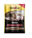 GimCat Sticks Turkey & Rabbit - High Meat Soft Chew Snacks | 24 Packs (20g Each) - Reward Your Cat with Delicious Nutrition - Buy Online on GoSupps.com