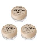 Essence Soft Touch Mousse Make-Up No. 04 Nude Matt - Vegan Perfume & Paraben-Free - 3-Pack (3x16g) for Combination & Impure Skin - Buy Online on GoSupps.com