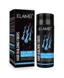 Natural Hair Fiber Powder for Men & Women - Dark Brown - Thickens Hair & Conceals Hair Loss - International Shipping Available - Buy Online on GoSupps.com