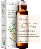 Gya Labs Tea Tree Essential Oil Roll On 10ml - Refreshing Leafy Scent (Pack of 1) - Buy Online on GoSupps.com