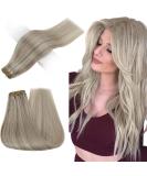 Runature 30cm Real Hair Extensions - Blond Highlighted Invisible Weft 70g Remy Human Hair #19AP60 - One Piece Easy Application - Buy Online on GoSupps.com