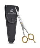 Five Star Solingen Professional 6.5 Hair Cutting Scissors - Extra Sharp Hair Shears for Men Women & Kids | Durable Rostfrei Micro-Vatting Design - Buy Online on GoSupps.com