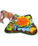 Alibuy Dogs Snuffle Mat Pet Feeding Mats Puppy Sniffing Pad Cat Doggies Interactive Puzzle Toys for Multiple Breeds Encourages Natural Foraging Skills Training and Stress Release Orange - Buy Online on GoSupps.com