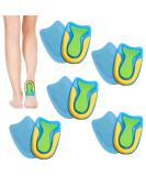 Orthopedic Heel Spur Inserts - 5 Pairs of Soft Gel Cushions for Plantar Fasciitis Relief - Comfortable Heel Pillows for Achilles Tendon Support - Buy Online on GoSupps.com