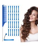 24pcs Hair Perm Rods Cold Wave Rods Plastic Perming Rods Hair Curling Rollers Curlers for Long Hair Medium and Short Hair Salon hairdressing Curlers with Pintail Comb for Women Natural Hair Styling - Buy Online on GoSupps.com