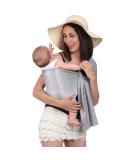 Amarsupiel Baby Water Carrier | Ergonomic Baby Shoulder Belt | Ultra-Fast Dry | Oekotex Certified Made in Spain | Gray - Buy Online on GoSupps.com