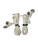Premium Lead Wires for TENS and EMS Units - Snap Connector Tips (1) | Therapist's Choice - Buy Online on GoSupps.com