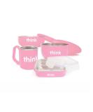 Thinkbaby Complete BPA Free Feeding Set (Pink) Pink 4 Piece Set - Buy Online on GoSupps.com