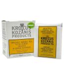 Honey & Orange Herbal Tea Bags with Greek Saffron | Luxury Herbal Tea | Energizing Premium Quality Boost Tea | Ethically Sourced Immunity Tea | Caffeine & Gluten free | 10 Tea Bags | Krocus Kozanis - Buy Online on GoSupps.com