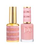 DND DC Gel Polish Set - Pink Collection | UV/LED Gel & Air Dry Nail Lacquer Duo - Chip-Free Ash Rose - 0.5 Fl Oz Each - International Shipping Available - Buy Online on GoSupps.com