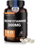 Benfotiamine 300mg - Zenavea 180 Caps - Blood Sugar Regulation Supplement - Vegan & Non-GMO - Gluten-Free - Buy Online on GoSupps.com
