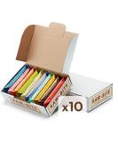 Rawbite Riegel Tasting Box | 10 Organic Nut Bars | Vegan Gluten-Free & Lactose-Free | Delicious Dates & Nuts Variety Pack | 10 x 45-50g - Buy Online on GoSupps.com