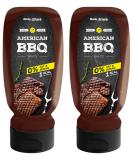 Body Attack BBQ Sauce - 0% Sugar & 0% Fat | Perfect for All Diets | 320ml (2 Pack) - International Shipping Available - Buy Online on GoSupps.com