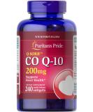 Puritan's Pride CoQ10 200mg, Supports Heart Health, 240 Rapid Release Softgels 240 Count (Pack of 1) - Buy Online on GoSupps.com