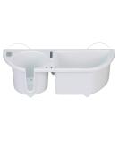 Seachoice Cruisin' Caddy: UV-Resistant Marine Boat Beverage & Item Organizer - White - Buy Online on GoSupps.com