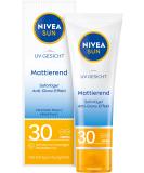 Nivea Sun UV Face Matting Sunscreen LSF 30 - Non-Fatty Lightweight Sun Milk for Effective Sun Protection (50 ml) - Ideal for All Skin Types - Buy Online on GoSupps.com