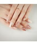 DANNI & TONI 28 Gel Nail Polish Strips - Autumn Fascinating Marble Stamping Design - Buy Online on GoSupps.com