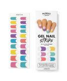 MOYOU LONDON Semi-Cured UV Gel Strips - 20 Salon-Quality Gel Nail Foils I Scream Tips - International Shipping Available - Buy Online on GoSupps.com