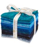 Robert Kaufman Artisan Batiks Prisma Dyes Open Waters 15 Fat Quarters - FQ-829-15 - Buy Online on GoSupps.com