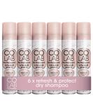 COLAB+ Dry Shampoo Refresh & Protect 200ml 6 Pack - No Fuss All Hair Types Fresh Scent - Buy Online on GoSupps.com