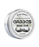 Anbbas 5.3oz Shaving Cream for Men and Women - Sensitive Skin Wet Shave Cream with Sandalwood & Shea Nut Essential Oils - Buy Online on GoSupps.com