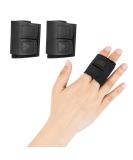 Eulant Finger Bandage - 2 Piece Velcro Elastic Splint for Sports | Neoprene Finger Stabilizer & Protection | Double Finger Orthesis L (Circumference 6.5-7.7cm) - Buy Online on GoSupps.com