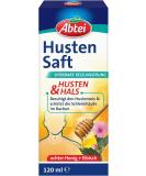 Abbey Cough Juice with Marshmallow & Honey | Alcohol-Free Lactose-Free Gluten-Free | Soothes Irritated Throat & Cough - 120ml - Buy Online on GoSupps.com