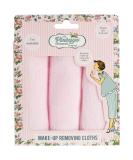 Buy Vintage Cosmetic Company Make-Up Remover Doken | Reusable Microfiber Wipes | Pink Skincare Towels - 3 Pack - Buy Online on GoSupps.com