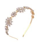 Sparkling Rhinestone Flower Crown Headband for Women & Girls - Bridal Wedding Hair Accessory - Buy Online on GoSupps.com