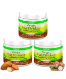Roots Naturelle Virgin Hair Fertilizer - Strengthen Restore & Promote Rapid Hair Growth - 3 Jars 48oz Conditioning Treatment - Buy Online on GoSupps.com