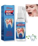 Toothache Relieving Spray Tooth Pain Relief Oral Care Spray Toothache Relief Spray for Gum Health Dental Pain Relief Teeth Treatment Relief Toothache Sprays Pain Relief for Toothache for Oral Care - Buy Online on GoSupps.com
