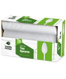 400 Pack Light-Weight White Disposable Plastic Teaspoons - Ideal for Parties and Events - Buy Online on GoSupps.com