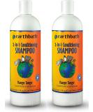 earthbath 2-in-1 Conditioning Shampoo for Pets 16oz (Pack of 2) - Made in USA, Mango Tango - Dog Shampoo and Conditioner for Conditioning & Detangling - Buy Online on GoSupps.com