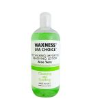 Buy Waxness Spa Choice Pre Waxing Lotion with Aloe Vera - 16.9 fl oz (500ml) | International Shipping Available - Buy Online on GoSupps.com