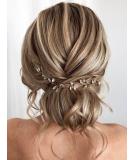 Bridal Hair Vine Rhinestone Headpiece - Wedding Headband for Women/Girls - Crystal Hair Accessories (A-Silver) - Buy Online on GoSupps.com