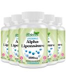 Cheroline Liposomal Alpha-Lipoic Acid 1500 mg Soft Capsules - High-Dose ALA Acetyl-L-Carnitine 900 mg Ubiquinol 100 mg & Vitamin E 15 mg for Energy Support - Shop Internationally - Buy Online on GoSupps.com