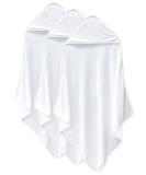 3 Pack Bamboo Baby Hooded Towels - Ultra Soft Unisex Bath Towels for Babies - Newborn Essential - Highly Absorbent Toddler Towels in White - Buy Online on GoSupps.com